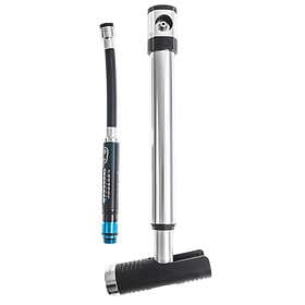 Crankbrothers Mini pump Klick HP med mätare (Silver)
