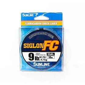 Sunline Siglon FC 50m Clear 4.1kg/9LB 0.245mm