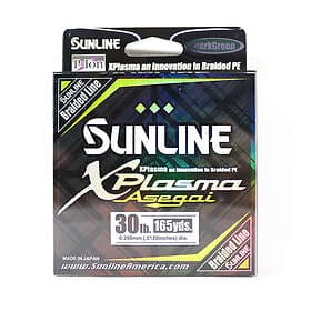 Sunline XPlasma Asegai Dark Green 150m 0.296mm