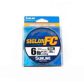 Sunline Siglon FC 50m Clear 2.8kg/6LB 0.20mm