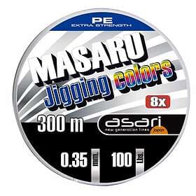 Asari Masaru Jigging Colors 300 M Line Flerfärgad 0.600 mm