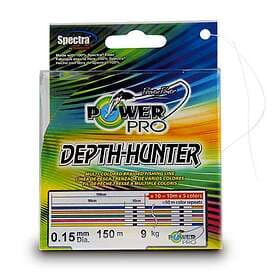 Power Pro Depth Hunter 300 M Line Grå 0.150 mm