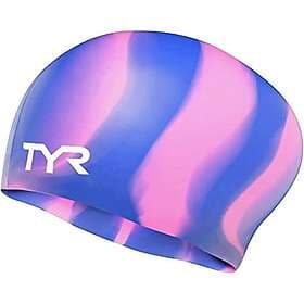 TYR Wrinkle-free Badmössa Purple/Rosa