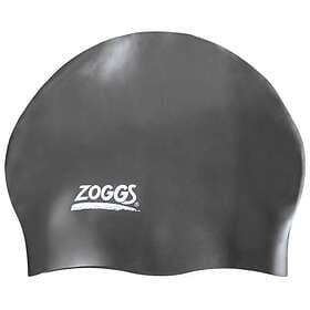 Zoggs Easy Fit Silicone Swim Cap Black