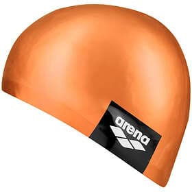 Arena Logo Moulded Swim Cap Orange