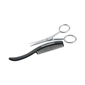Tweezerman Gear Moustache Scissors & Comb