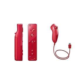 Tech of Sweden Motion Plus Remote + Nunchuck - Red (Wii)