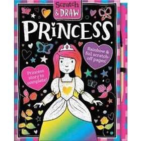 Scratch & Draw Princess Scratch Art Activity Book