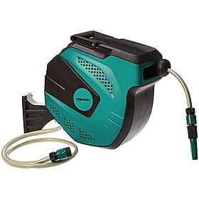 AmazonBasics Wall Mounted Hose Reel with Hose, 15m