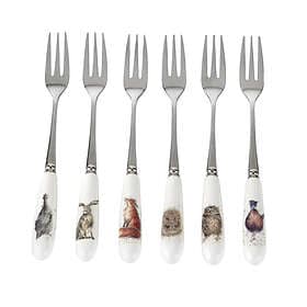 Royal Worcester Wrendale Tårtgaffel 150mm 6-pack