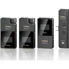 Compact Wireless Dual Lavalier Comica BoomX D2 2.4G