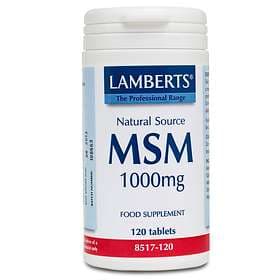 Lamberts MSM 1000mg 120 Tablets