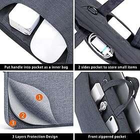 Voova Laptop Bag 17-17.3 inch Waterproof