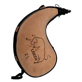 Laken Kidney Shape Leather Canteen 1.5L