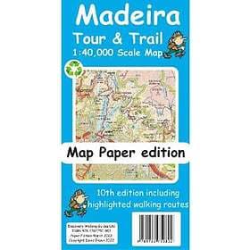 Madeira Tour And Trail Map Paper Edition