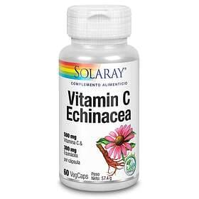 Solaray Vitamin C Echinacea 60 Capsules