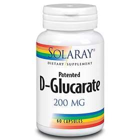 Solaray Patented D-Glucarate 400mg 60 Capsules