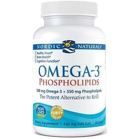 Nordic Naturals Omega-3 Phospholipids 500mg 60 Capsules