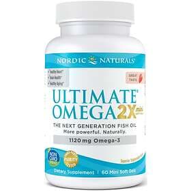 Nordic Naturals Ultimate Omega 2X Mini 1120mg Omega-3 60 Capsules