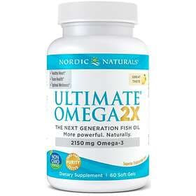 Nordic Naturals Ultimate Omega 2X 2150mg Omega-3 60 Capsules