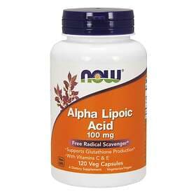 Now Foods Alpha Lipoic Acid 100mg 120 Capsules