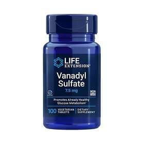 Life Extension Vanadyl Sulfate 7.5mg 100 Tabletter