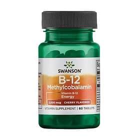 Swansons B-12 Methylcobalamin 2500mcg 60 Tabletter