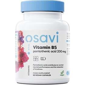 Osavi Vitamin B5 Pantothenic Acid 200mg 90 Capsules