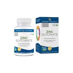 Nordic Naturals Zinc Glycinate 20mg 60 Capsules
