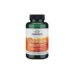 Swanson Chewable Vitamin C 60 Tabletter