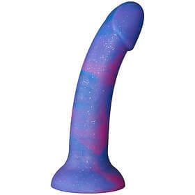 Baseks Blue Galaxy Silicone Dildo 18 cm