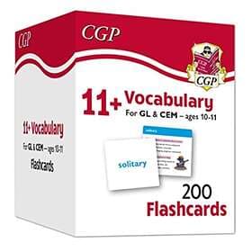 11+ Vocabulary Flashcards Ages 10-11