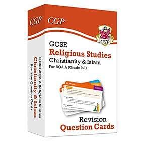 GCSE AQA A Religious Studies: Christianity & Islam Revision Question Cards