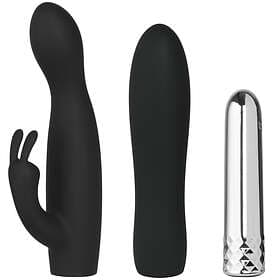 Sinful Double Trouble Rechargeable Rabbit and Wand Bullet Vibrator Set