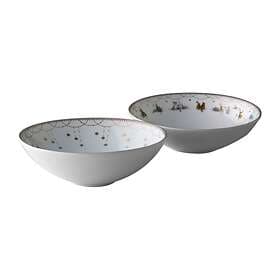 Wik & Walsøe Julemorgen Story Girlander Bowl Ø12cm 2-pack