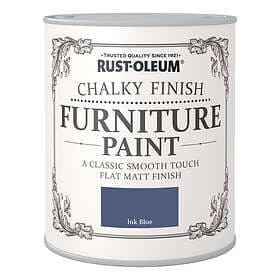 Rust-Oleum Chalky Finish Furniture Paint Ink Blue 750ml