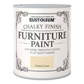 Rust-Oleum Chalky Finish Furniture Paint Clotted Cream 750ml