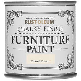 Rust-Oleum Chalky Finish Furniture Paint Clotted Cream 125ml