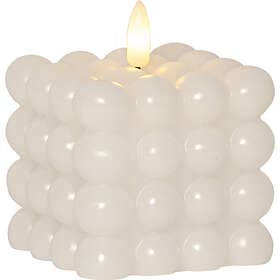 Star Trading FLAMME DOT LED Block Candle 9.5cm