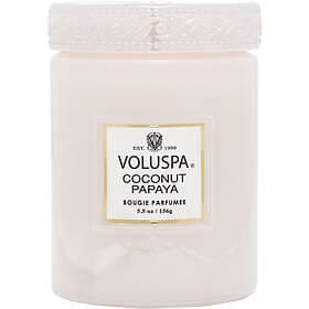 Voluspa Coconut Papaya Small Jar Candle