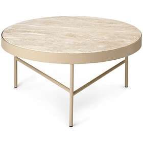 Ferm Living Travertine Soffbord Cashmere Ø70,5cm