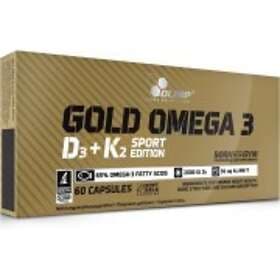 Olimp Sport Nutrition Gold Omega-3 D3 + K2 Sport Edition 60 Capsules