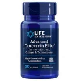 Life Extension Advanced Curcumin Elite Turmeric Extract Ginger & Turmerones 30 S