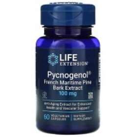 Life Extension Pycnogenol French Maritime Pine Bark Extract 100mg 60 Capsules