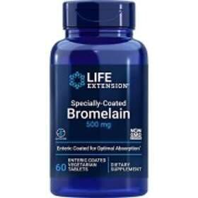 Life Extension Specially-Coated Bromelain 500mg 60 enteric coated vegetarian Tab