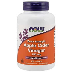 Now Foods Apple Cider Vinegar 750mg Extra Strength 180 Tablets