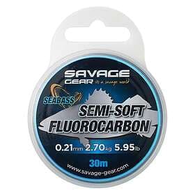 Savage Gear Semi-Soft Fluorocarbon Seabass 30m 0.32mm