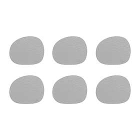 Aida Raw Leather 6-pack Light Grey
