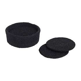Dixie Ella Ø10.5 cm 6-pack Pure black