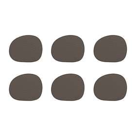 Aida Raw Leather 6-pack Clay (Brown)